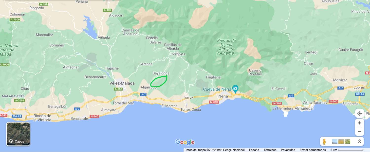 Plot for sale in Algarrobo