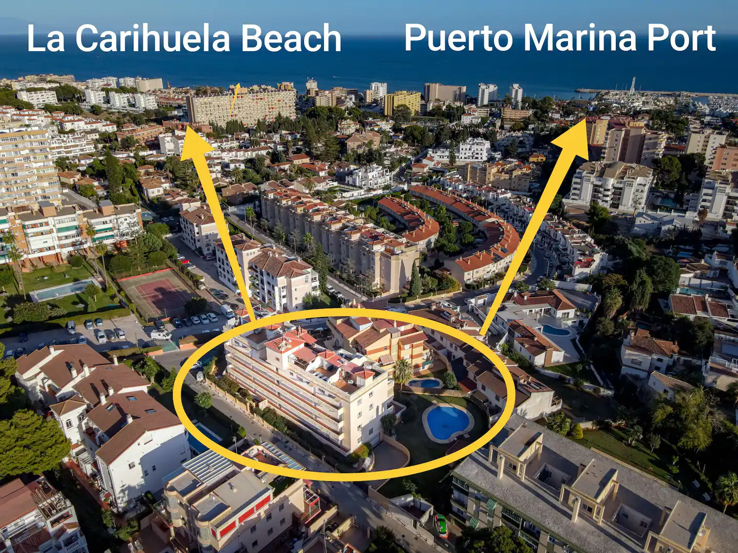 Apartamentua opor in Solymar - Puerto Marina (Benalmádena)